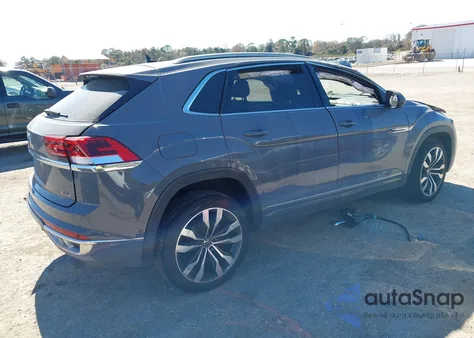 2021 Volkswagen Atlas Cross Sport 3.6L V6 Sel Premium R-Line z USA, uszkodzony, nr VIN 1V2FE2CA3MC213720